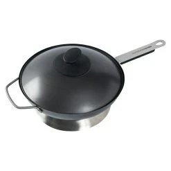 BAUHAUS Outdoorchef Grillwok Barbecue AHS-Stahl, Durchmesser: 33 Cm
