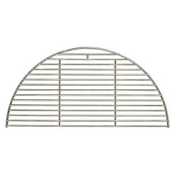 BAUHAUS Kamado Joe Grillrost Edelstahl Halbrund Edelstahl, Passend Für: Kamado Joe Holzkohlegrill Classic