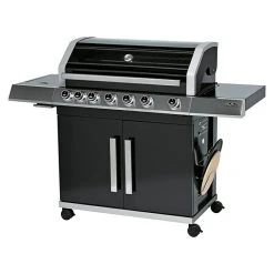 BAUHAUS Kingstone KMS Gasgrill Cliff 650-1 Anzahl Brenner: 6, Hauptgrillfläche: 89 X 45 Cm, 24,5 KW