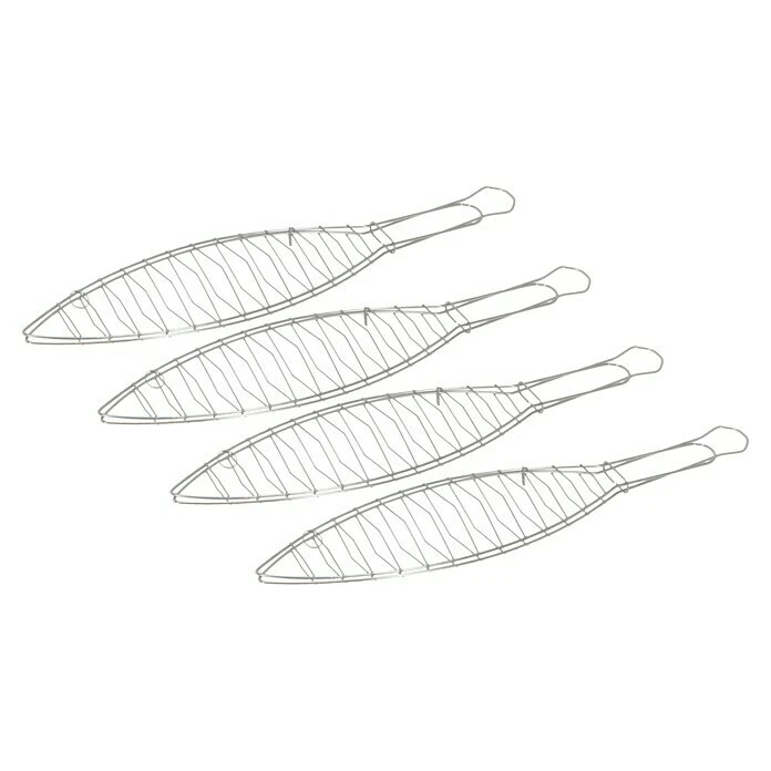 BAUHAUS Grillstar Fischbräter Länge: 41 Cm, 4 Stk. 3 BAUHAUS Grillstar Fischbräter Länge: 41 Cm, 4 Stk.
