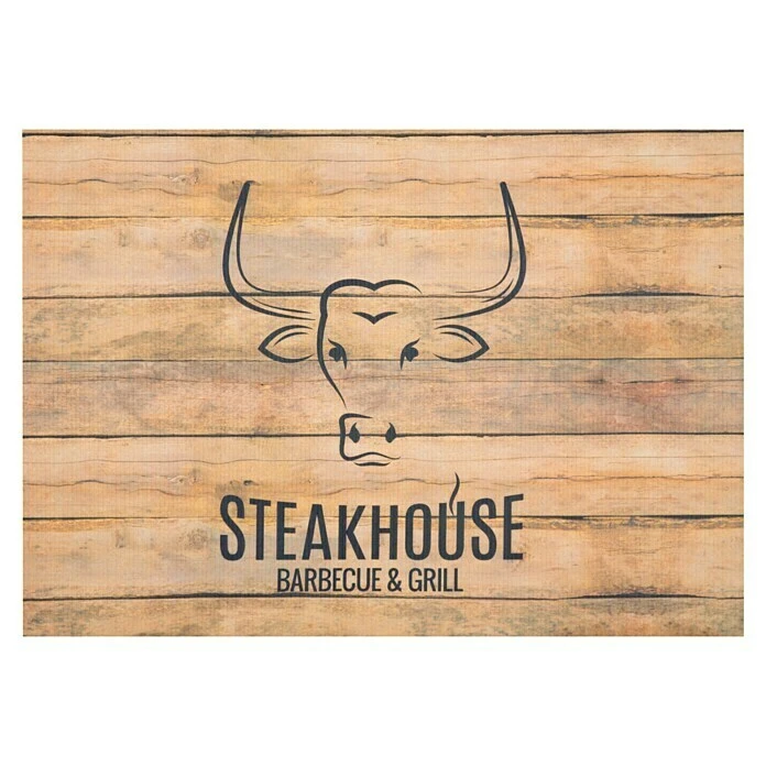 BAUHAUS Bodenschutzmatte L X B: 120 X 75 Cm, Steakhouse Planken 3 BAUHAUS Bodenschutzmatte L X B: 120 X 75 Cm, Steakhouse Planken