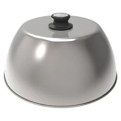 BAUHAUS LotusGrill Grillhaube L Edelstahl, Passend Für: LotusGrill Raucharmer Holzkohlegrill Classic