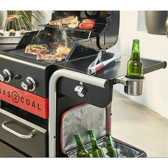 BAUHAUS Char-Broil Flaschenhalter Edelstahl 4 BAUHAUS Char-Broil Flaschenhalter Edelstahl – Bild 2
