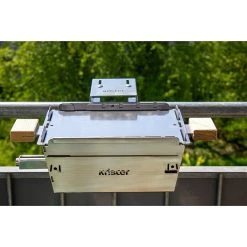 BAUHAUS Knister Grillplatte Plancha Edelstahl, Passend Für: Alle Knister Grill Modelle -Bauhaus Shop 12 1195