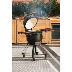 BAUHAUS Kingstone Holzkohlegrill Kamado 38 Schwarz, Hauptgrillfläche: Ø 38,3 Cm 11 BAUHAUS Kingstone Holzkohlegrill Kamado 38 Schwarz, Hauptgrillfläche: Ø 38,3 Cm -Bauhaus Shop 12 12