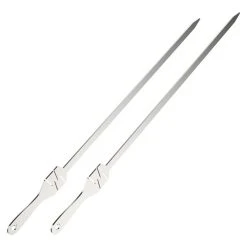 BAUHAUS Knister Grillspieß Grillschwert 65 X 4,5 Cm, Edelstahl, 2 Stk.