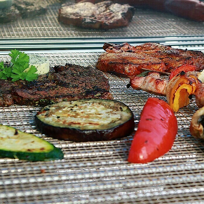 BAUHAUS Kingstone Grillmatte L X B: 42 X 36 Cm, Glasfaser, Teflonbeschichtet 4 BAUHAUS Kingstone Grillmatte L X B: 42 X 36 Cm, Glasfaser, Teflonbeschichtet – Bild 2