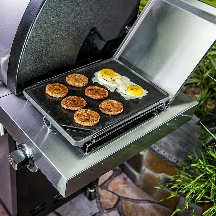 BAUHAUS Char-Broil Grillplatte Passend Für: Char-Broil Gasggrill Seitenbrenner, 37 X 25,4 Cm 5 BAUHAUS Char-Broil Grillplatte Passend Für: Char-Broil Gasggrill Seitenbrenner, 37 X 25,4 Cm – Bild 3