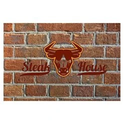 BAUHAUS Bodenschutzmatte L X B: 120 X 75 Cm, Steakhouse Stein