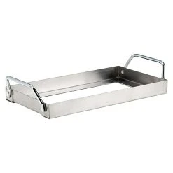 BAUHAUS Flash Grillsalzsteinhalter L X B X H: 25 X 12 X 4,5 Cm, Edelstahl