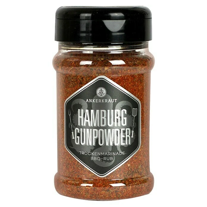 BAUHAUS Ankerkraut Fleisch-Gewürzzubereitung Hamburg Gunpowder 200 G 3 BAUHAUS Ankerkraut Fleisch-Gewürzzubereitung Hamburg Gunpowder 200 G