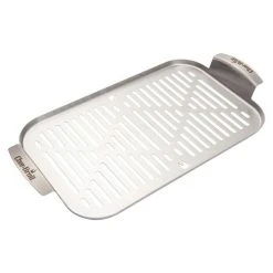 BAUHAUS Char-Broil Grillpfanne Grill+ Edelstahl, L X B X H: 42 X 22 X 4 Cm