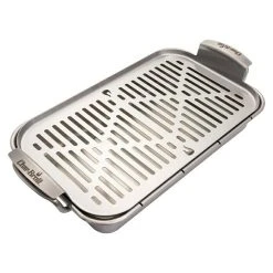 BAUHAUS Char-Broil Grillpfanne Grill+ Edelstahl, L X B X H: 42 X 22 X 4 Cm -Bauhaus Shop 12 1468