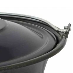 BAUHAUS Siena Garden Deckel Für Gulaschtopf Passend Für: Siena Garden Gulaschtopf 14l, Emaille, Schwarz -Bauhaus Shop 12 1487