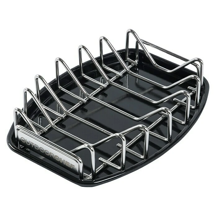 BAUHAUS Outdoorchef Spare-Rib-Halter Universal Edelstahl 3 BAUHAUS Outdoorchef Spare-Rib-Halter Universal Edelstahl