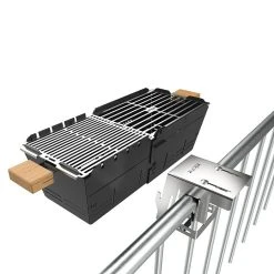BAUHAUS Knister Balkonhalterung Edelstahl, Passend Für: Alle Knister Grills -Bauhaus Shop 12 1498