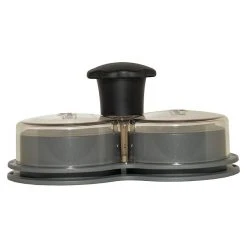 BAUHAUS Kingstone Hamburgerpresse Kunststoff, L X B: 8,1 X 16,1 Cm