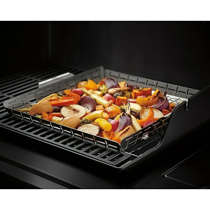 BAUHAUS Weber Crafted Grillkorb L X B X H: 41,4 X 43,7 X 5,1 Cm, Edelstahl 4 BAUHAUS Weber Crafted Grillkorb L X B X H: 41,4 X 43,7 X 5,1 Cm, Edelstahl – Bild 2