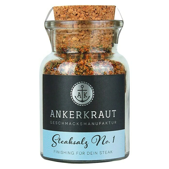 BAUHAUS Ankerkraut Steak-Gewürzzubereitung Steaksalz No. 1 80 G 3 BAUHAUS Ankerkraut Steak-Gewürzzubereitung Steaksalz No. 1 80 G