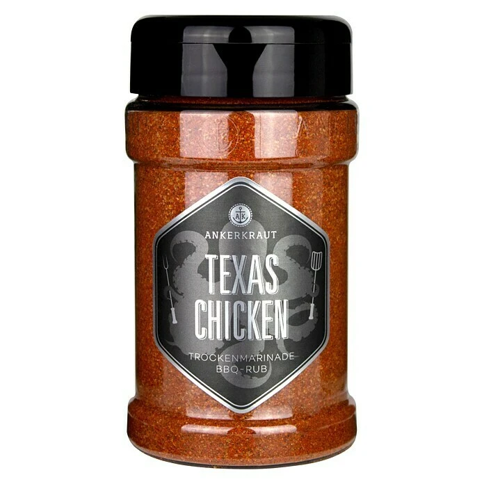 BAUHAUS Ankerkraut Mischung Würzender Zutaten Für Geflügel Texas Chicken 230 G 3 BAUHAUS Ankerkraut Mischung Würzender Zutaten Für Geflügel Texas Chicken 230 G