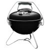 BAUHAUS Weber Kugelgrill Smokey Joe Premium Schwarz, Hauptgrillfläche: Ø 37 Cm -Bauhaus Shop 12 1677