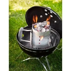 BAUHAUS Weber Kugelgrill Smokey Joe Premium Schwarz, Hauptgrillfläche: Ø 37 Cm -Bauhaus Shop 12 1682