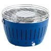 BAUHAUS LotusGrill Raucharmer Holzkohlegrill Classic Tiefblau, Hauptgrillfläche: Ø 32 Cm -Bauhaus Shop 12 1688