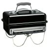 BAUHAUS Weber Go-Anywhere Holzkohlegrill Schwarz, Hauptgrillfläche: 42 X 26 Cm -Bauhaus Shop 12 1693