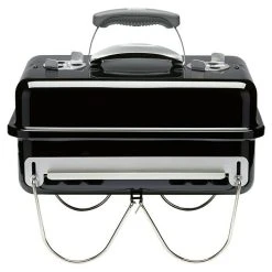 BAUHAUS Weber Go-Anywhere Holzkohlegrill Schwarz, Hauptgrillfläche: 42 X 26 Cm -Bauhaus Shop 12 1695