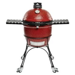 BAUHAUS Kamado Joe Holzkohlegrill CLASSIC II Rot, Hauptgrillfläche: Ø 46 Cm