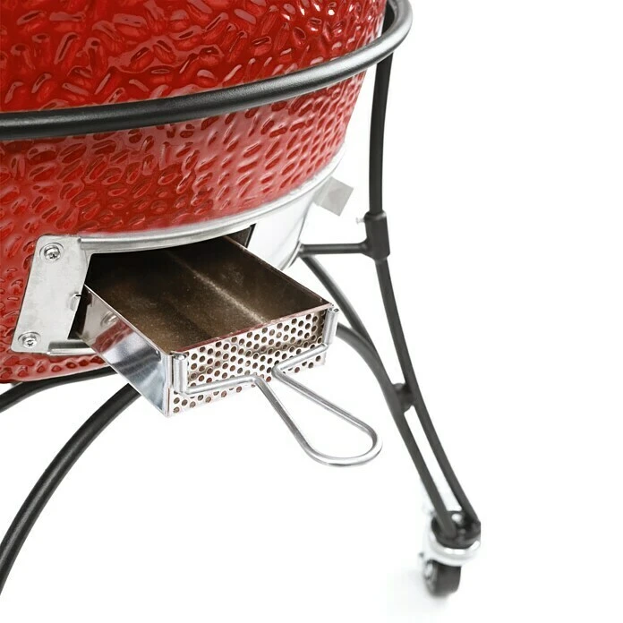 BAUHAUS Kamado Joe Holzkohlegrill CLASSIC II Rot, Hauptgrillfläche: Ø 46 Cm 7 BAUHAUS Kamado Joe Holzkohlegrill CLASSIC II Rot, Hauptgrillfläche: Ø 46 Cm – Bild 5
