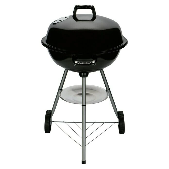 BAUHAUS Grillstar Kugelgrill Montana Schwarz, Hauptgrillfläche: Ø 46 Cm 4 BAUHAUS Grillstar Kugelgrill Montana Schwarz, Hauptgrillfläche: Ø 46 Cm – Bild 2