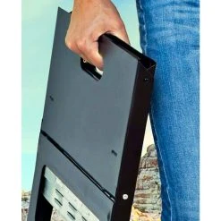 BAUHAUS Grillstar Holzkohlegrill Schwarz, Hauptgrillfläche: 44 X 29 Cm, Klappbar -Bauhaus Shop 12 1754