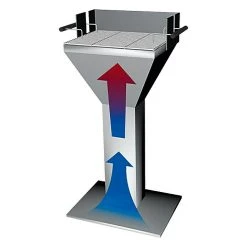 BAUHAUS Grillstar Trichtergrill Colorado Silber, Hauptgrillfläche: 48 X 46 Cm -Bauhaus Shop 12 1767