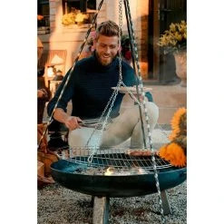 BAUHAUS Buschbeck Schwenkgrill Passend Für: Buschbeck Feuerschale Ø 80 - 100 Cm -Bauhaus Shop 12 1781
