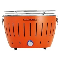 BAUHAUS LotusGrill Raucharmer Holzkohlegrill Classic Mandarinenorange, Hauptgrillfläche: Ø 32 Cm -Bauhaus Shop 12 1796