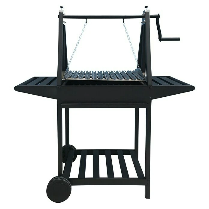 BAUHAUS Grillstar Grillwagen Idaho Schwarz, Hauptgrillfläche: 58,6 X 39,5 Cm 3 BAUHAUS Grillstar Grillwagen Idaho Schwarz, Hauptgrillfläche: 58,6 X 39,5 Cm