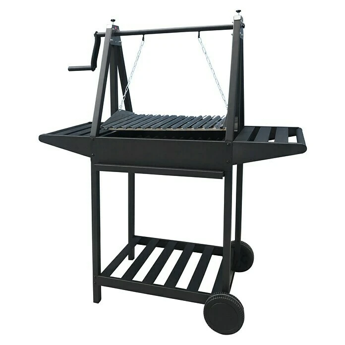 BAUHAUS Grillstar Grillwagen Idaho Schwarz, Hauptgrillfläche: 58,6 X 39,5 Cm 6 BAUHAUS Grillstar Grillwagen Idaho Schwarz, Hauptgrillfläche: 58,6 X 39,5 Cm – Bild 4