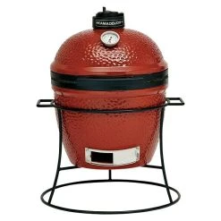 BAUHAUS Kamado Joe Holzkohlegrill JOE JUNIOR Rot, Hauptgrillfläche: Ø 34 Cm