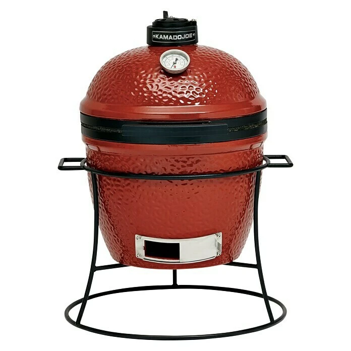 BAUHAUS Kamado Joe Holzkohlegrill JOE JUNIOR Rot, Hauptgrillfläche: Ø 34 Cm 3 BAUHAUS Kamado Joe Holzkohlegrill JOE JUNIOR Rot, Hauptgrillfläche: Ø 34 Cm