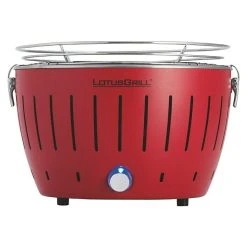 BAUHAUS LotusGrill Raucharmer Holzkohlegrill S Feuerrot, Hauptgrillfläche: Ø 26 Cm