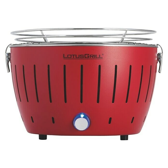 BAUHAUS LotusGrill Raucharmer Holzkohlegrill S Feuerrot, Hauptgrillfläche: Ø 26 Cm 3 BAUHAUS LotusGrill Raucharmer Holzkohlegrill S Feuerrot, Hauptgrillfläche: Ø 26 Cm