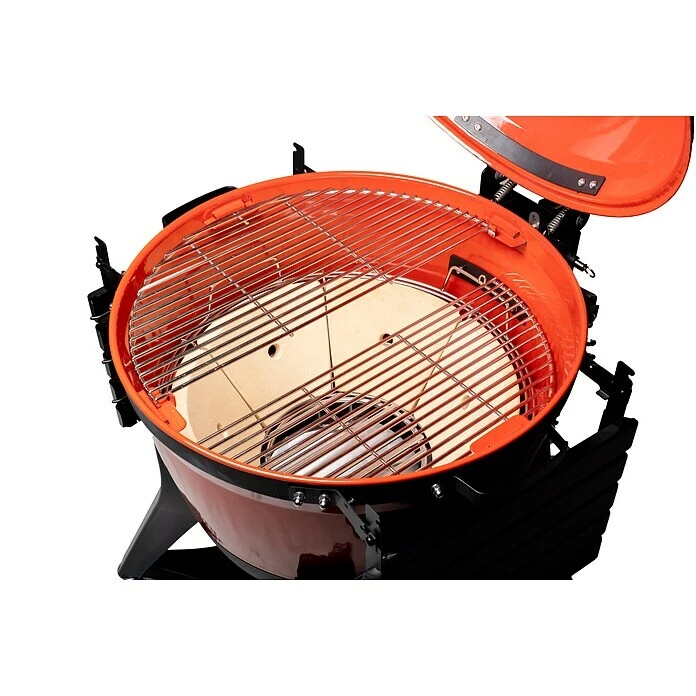 BAUHAUS Kamado Joe Holzkohlegrill Kettle Joe Rot, Hauptgrillfläche: Ø 55 Cm 7 BAUHAUS Kamado Joe Holzkohlegrill Kettle Joe Rot, Hauptgrillfläche: Ø 55 Cm – Bild 5