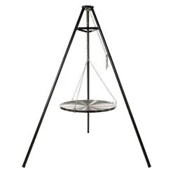 BAUHAUS RedFire Schwenkgrill Schwarz, Hauptgrillfläche: Ø 65 Cm