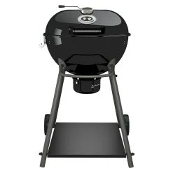 BAUHAUS Outdoorchef Urban Line Holzkohlegrill Kensington 570 C Schwarz, Hauptgrillfläche: Ø 54 Cm