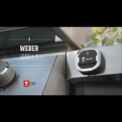 BAUHAUS Weber Grill-Thermometer IGrill 3 Messbereich: -30 - 300, Bluetooth, 2 Messfühler -Bauhaus Shop 12 196