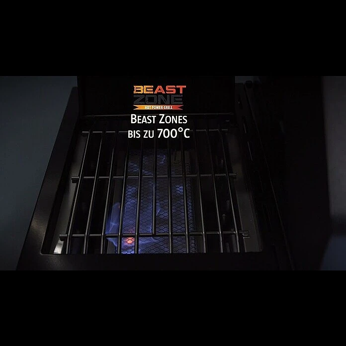 BAUHAUS Kingstone KMS Gasgrill Cliff 350-1 Anzahl Brenner: 3, Hauptgrillfläche: 59 X 45 Cm, 13,5 KW 6 BAUHAUS Kingstone KMS Gasgrill Cliff 350-1 Anzahl Brenner: 3, Hauptgrillfläche: 59 X 45 Cm, 13,5 KW – Bild 4