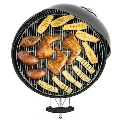 BAUHAUS Weber Kugelgrill Original Kettle E-5730 Schwarz/Silber, Hauptgrillfläche: Ø 54 Cm -Bauhaus Shop 12 303