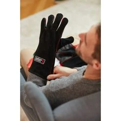 Alternative view of BAUHAUS Weber Grillhandschuhe Leder Leder