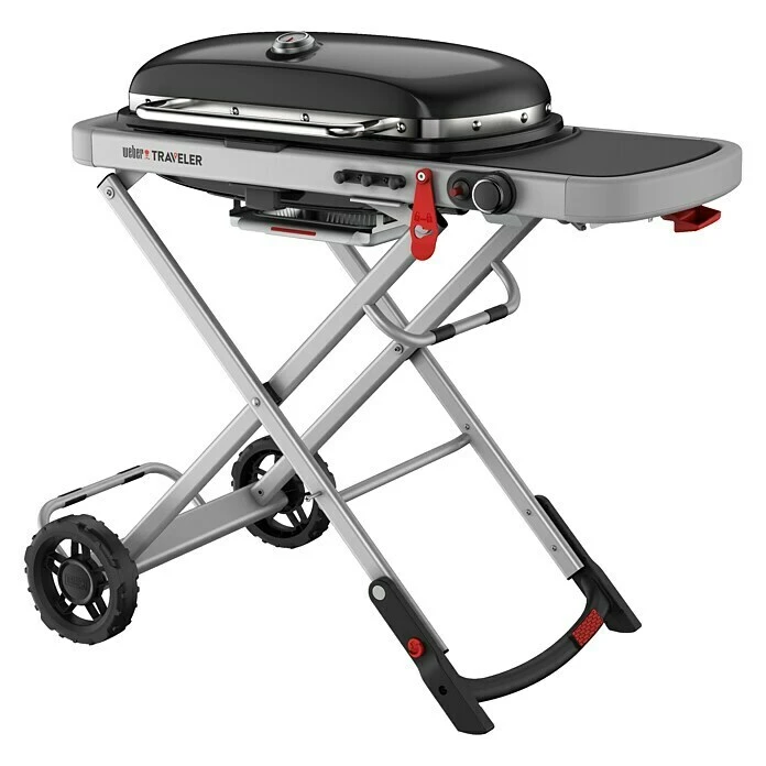 BAUHAUS Weber Gasgrill Traveler Anzahl Brenner: 1, L X B X H: 58,4 X 110,8 X 94,5 Cm 5 BAUHAUS Weber Gasgrill Traveler Anzahl Brenner: 1, L X B X H: 58,4 X 110,8 X 94,5 Cm – Bild 3